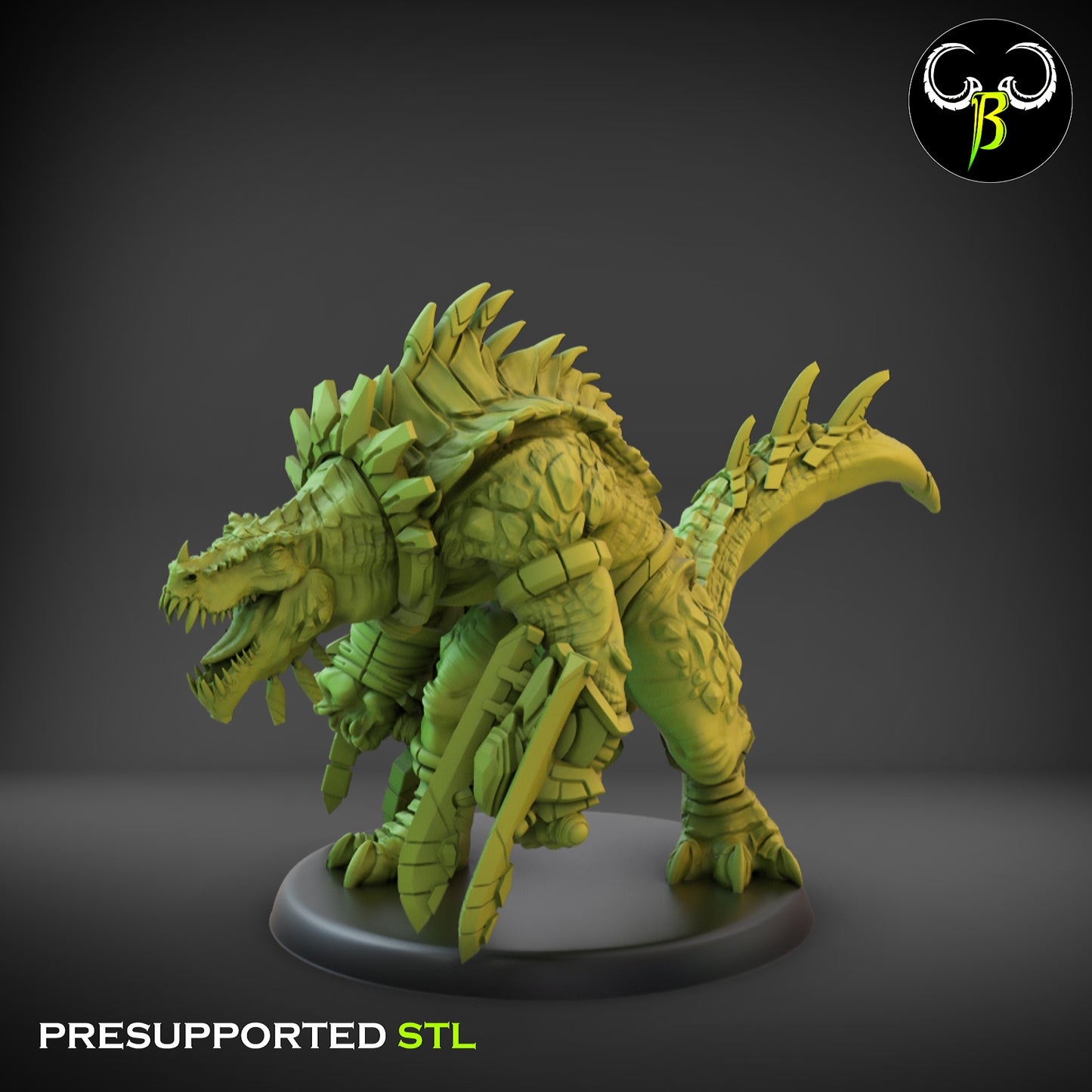 CB Sunscale Brawler - Lizard man - Sauranid 2