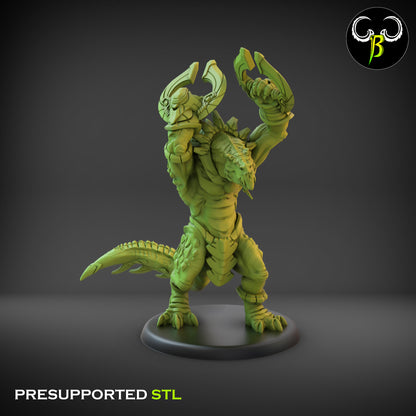 CB Sunscale Brawler - Lizard man - Sauranid 3