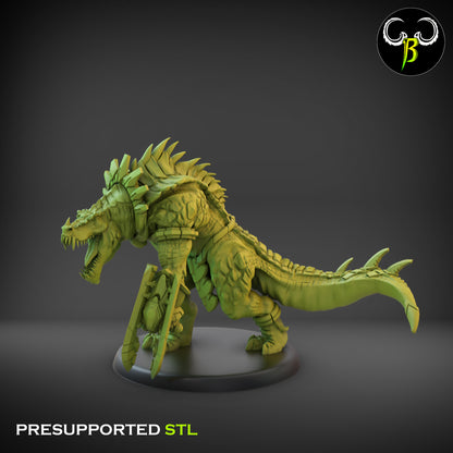 CB Sunscale Brawler - Lizard man - Sauranid 4