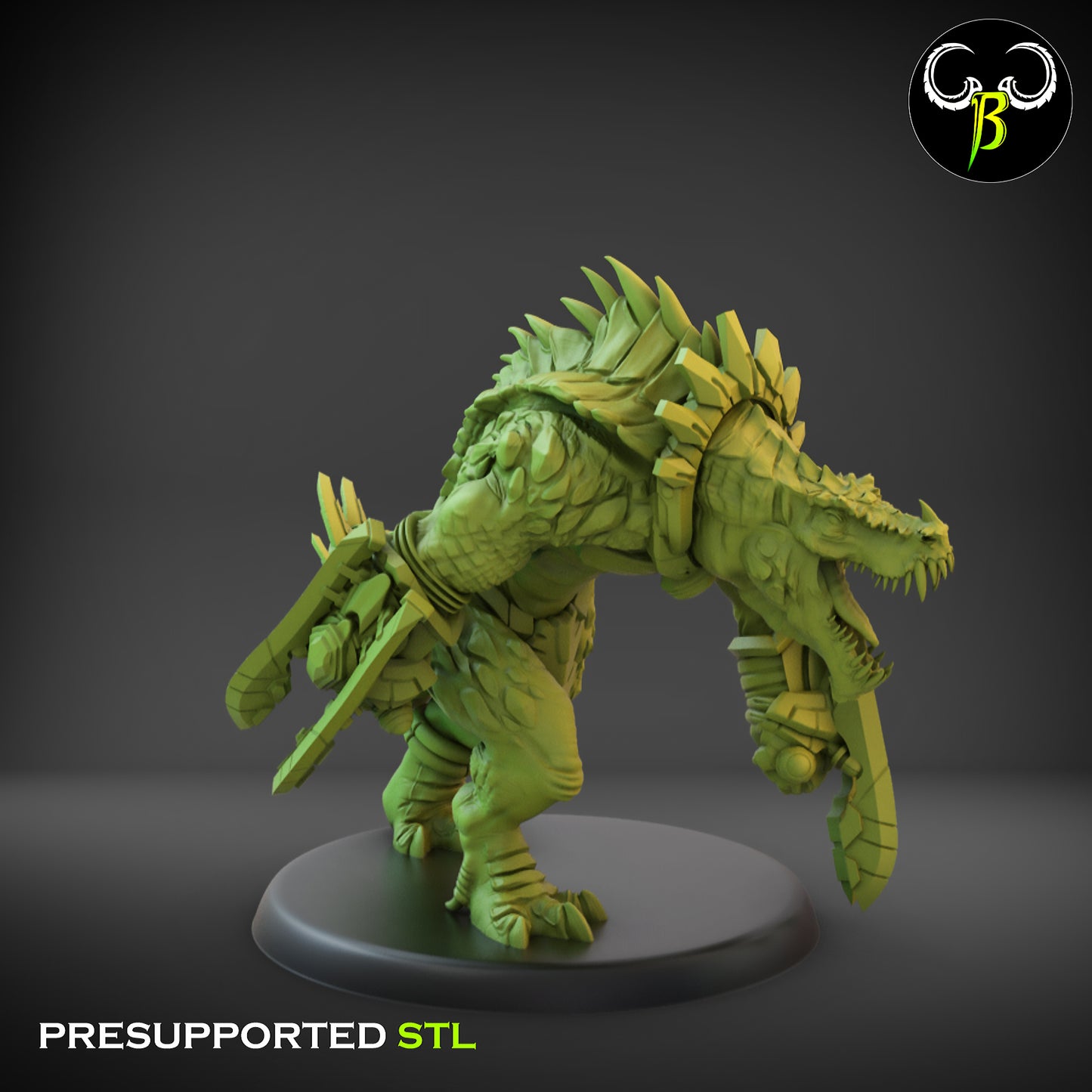 CB Sunscale Brawler - Lizard man - Sauranid 4