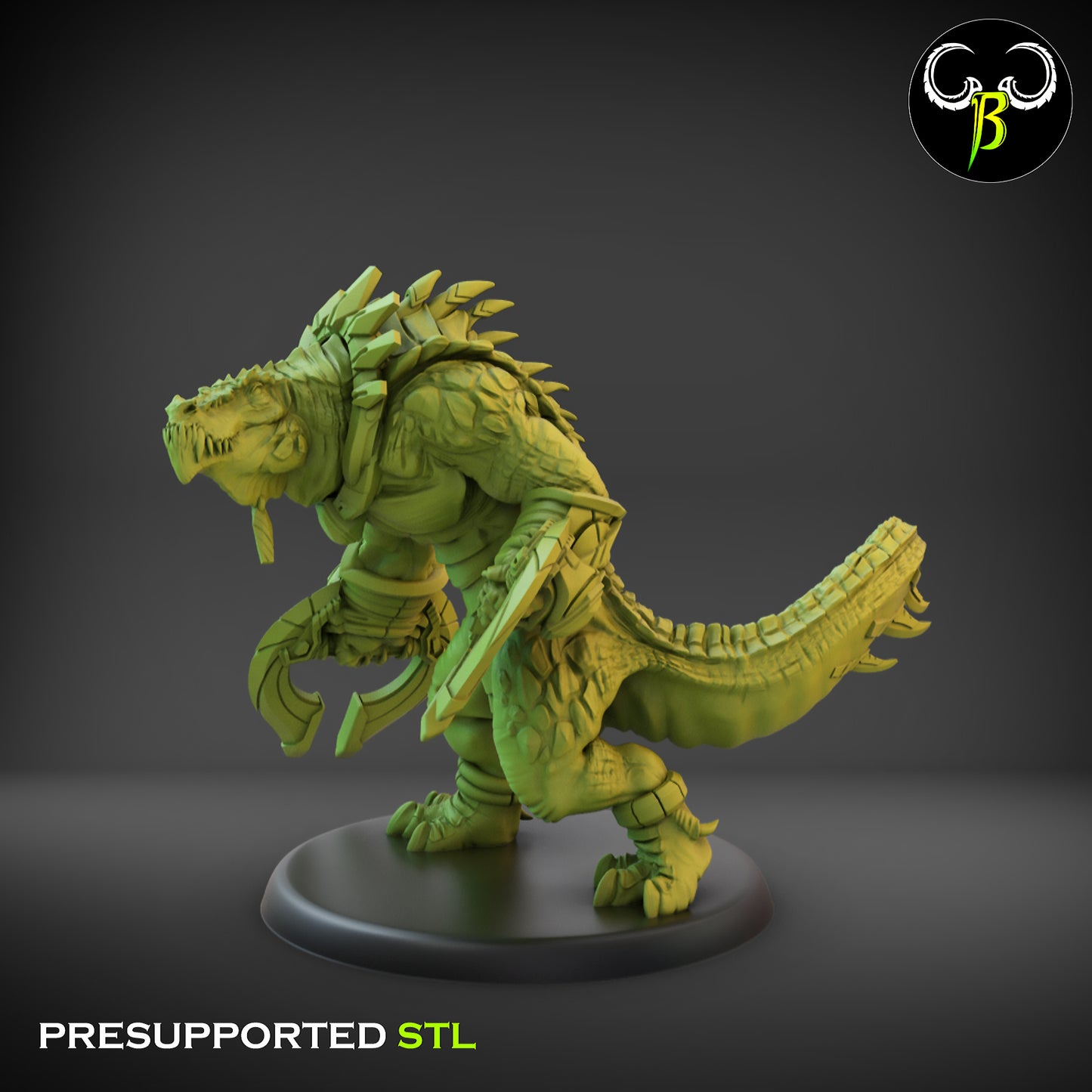 CB Sunscale Brawler - Lizard man - Sauranid 6