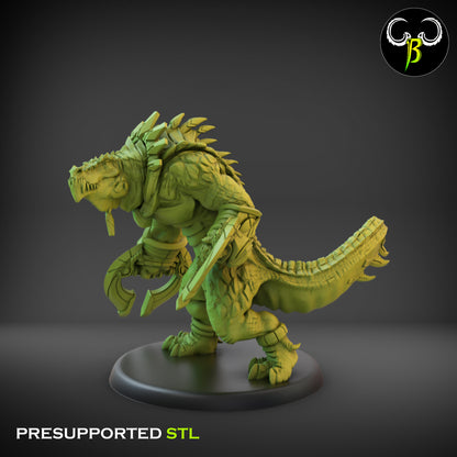 CB Sunscale Brawler - Lizard man - Sauranid 6