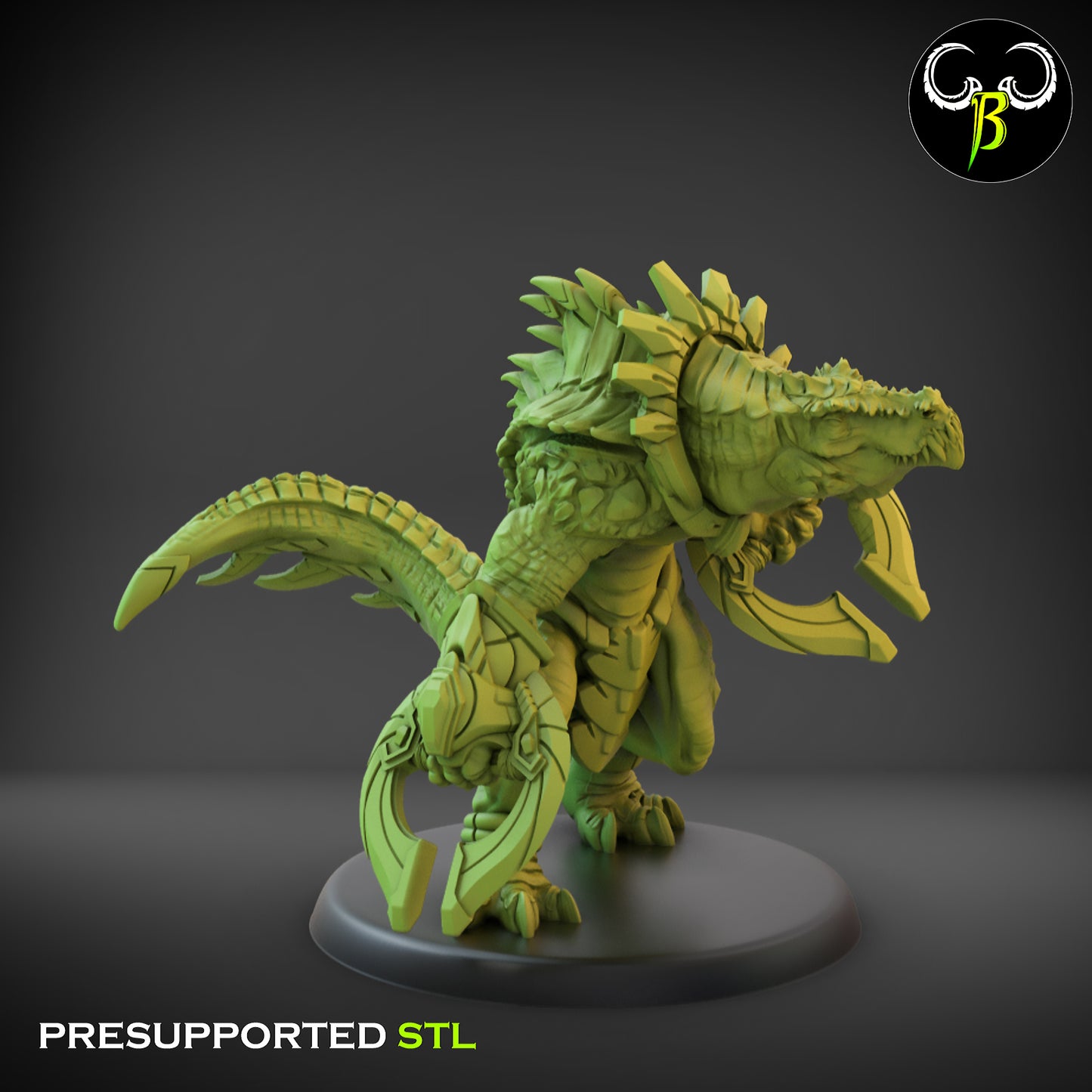 CB Sunscale Brawler - Lizard man - Sauranid 6