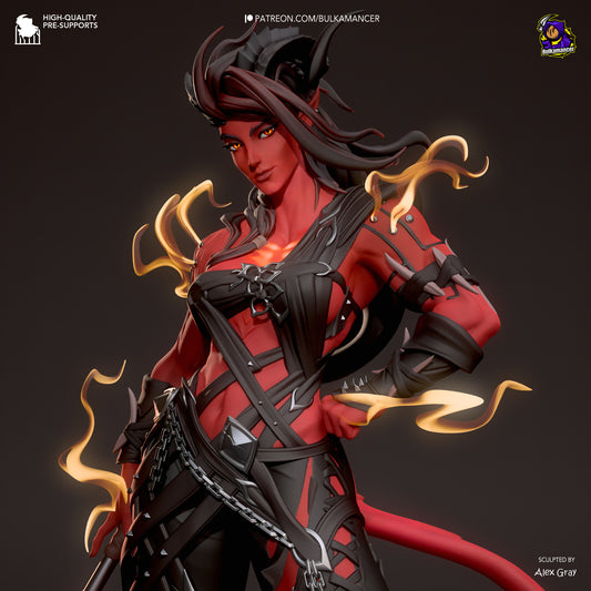 Baldur's Gate 3 - Karlach, Stylized V1