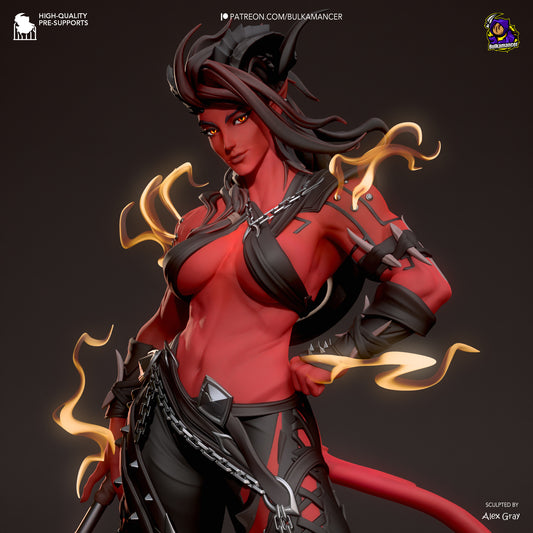 Baldur's Gate 3 - Karlach, Stylized V2