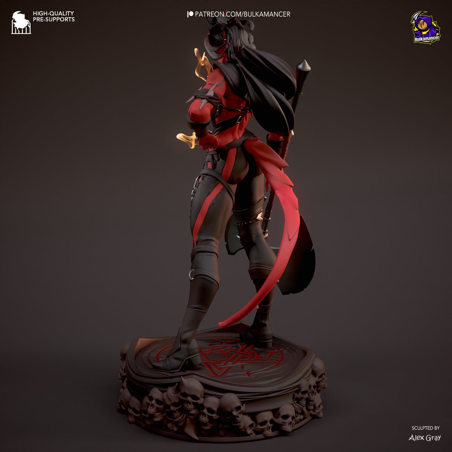Baldur's Gate 3 - Karlach, Stylized V2