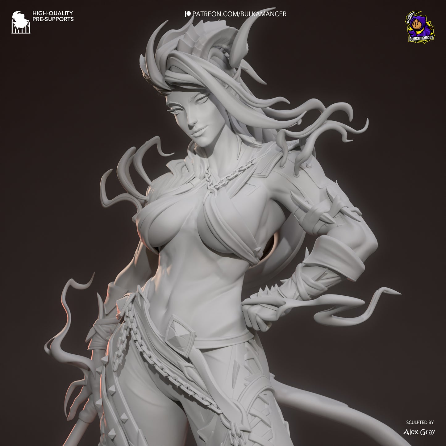 Baldur's Gate 3 - Karlach, Stylized V2
