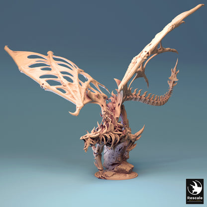 Zombie Dragon - Dracolich With Queen of Blades