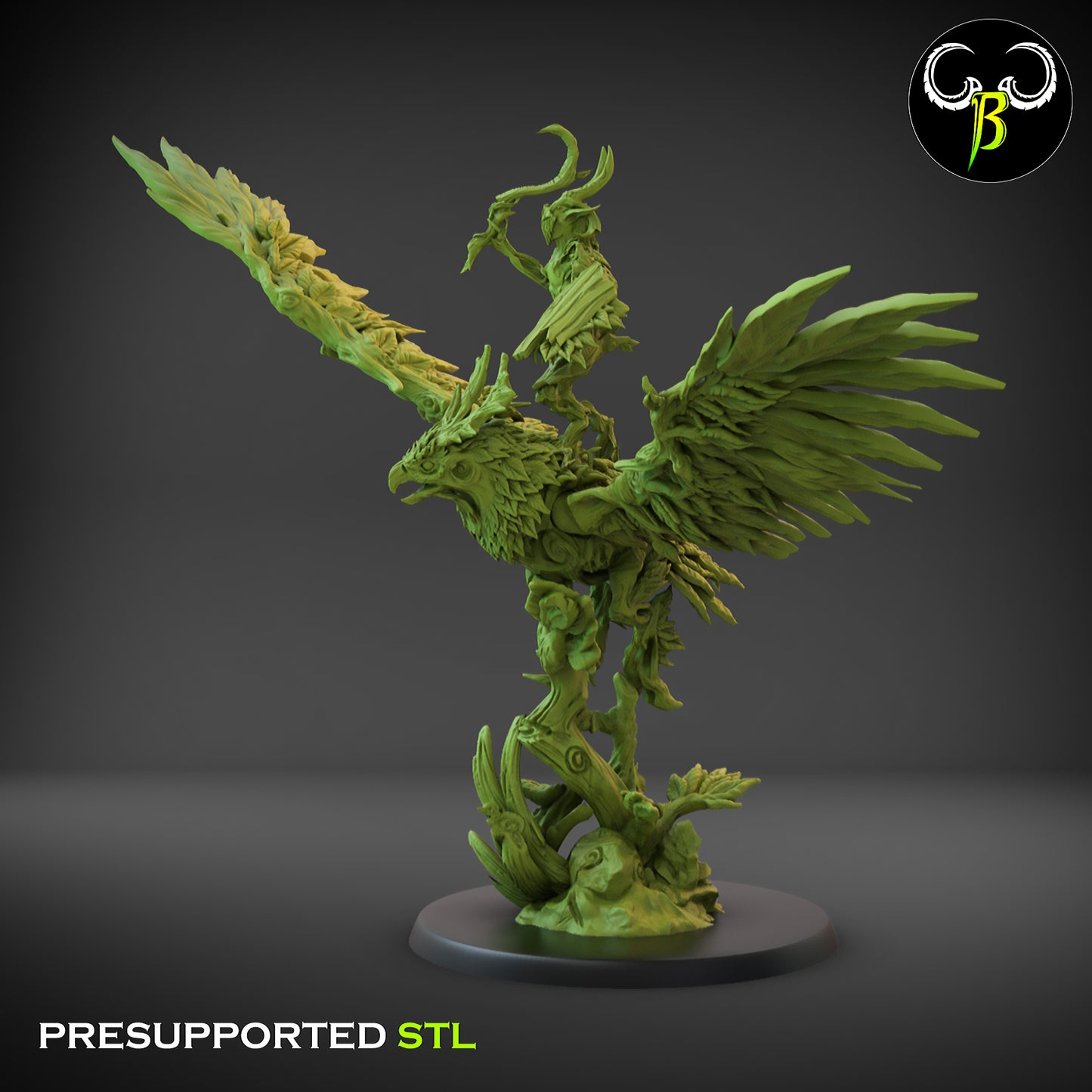 CB The Fae Wilds - Dryad Satyr Wind Rider - Shield 1