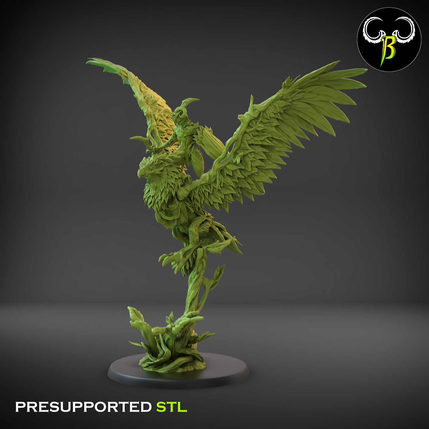 CB The Fae Wilds - Dryad Satyr Wind Rider - Shield 2