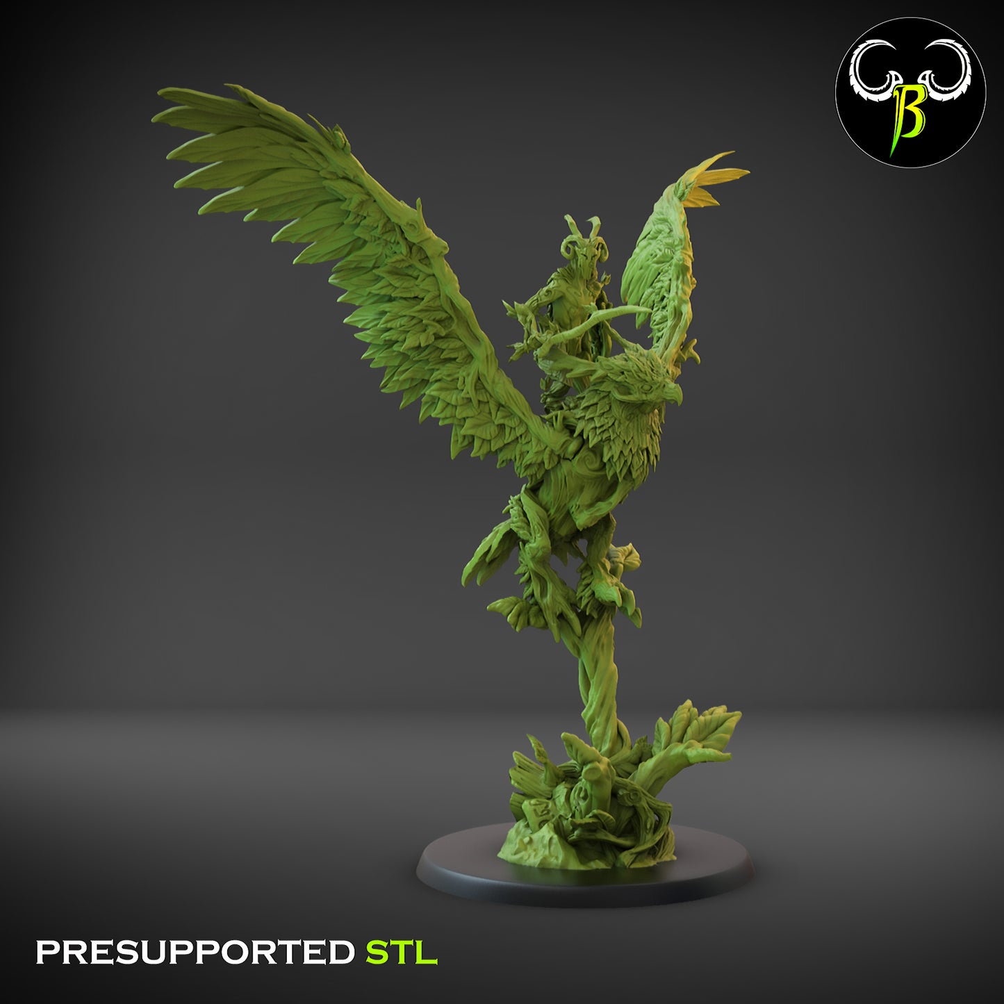 CB The Fae Wilds - Dryad Satyr Wind Rider - Shield 2