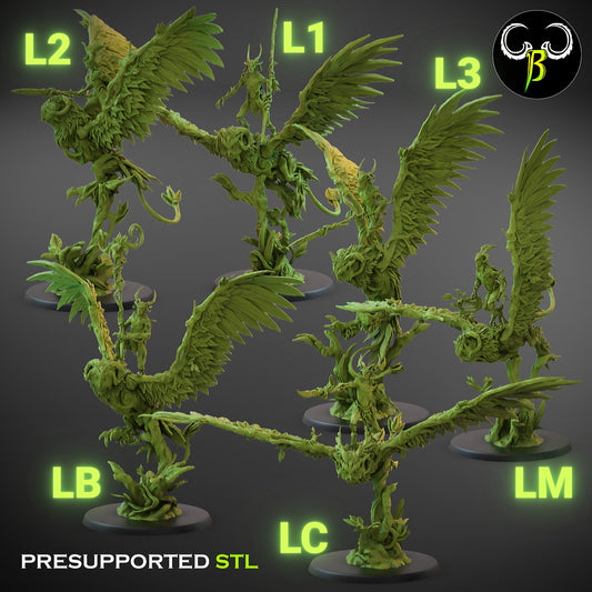 Dryad Satyr Wind Rider: Lance 3 Pack Pick Em