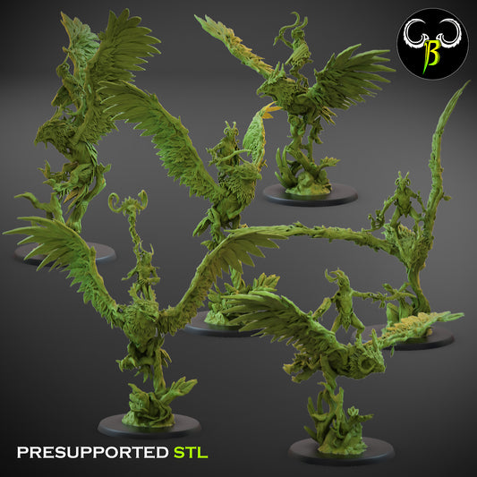 Dryad Satyr Wind Rider: Shield Bundle 6 pack