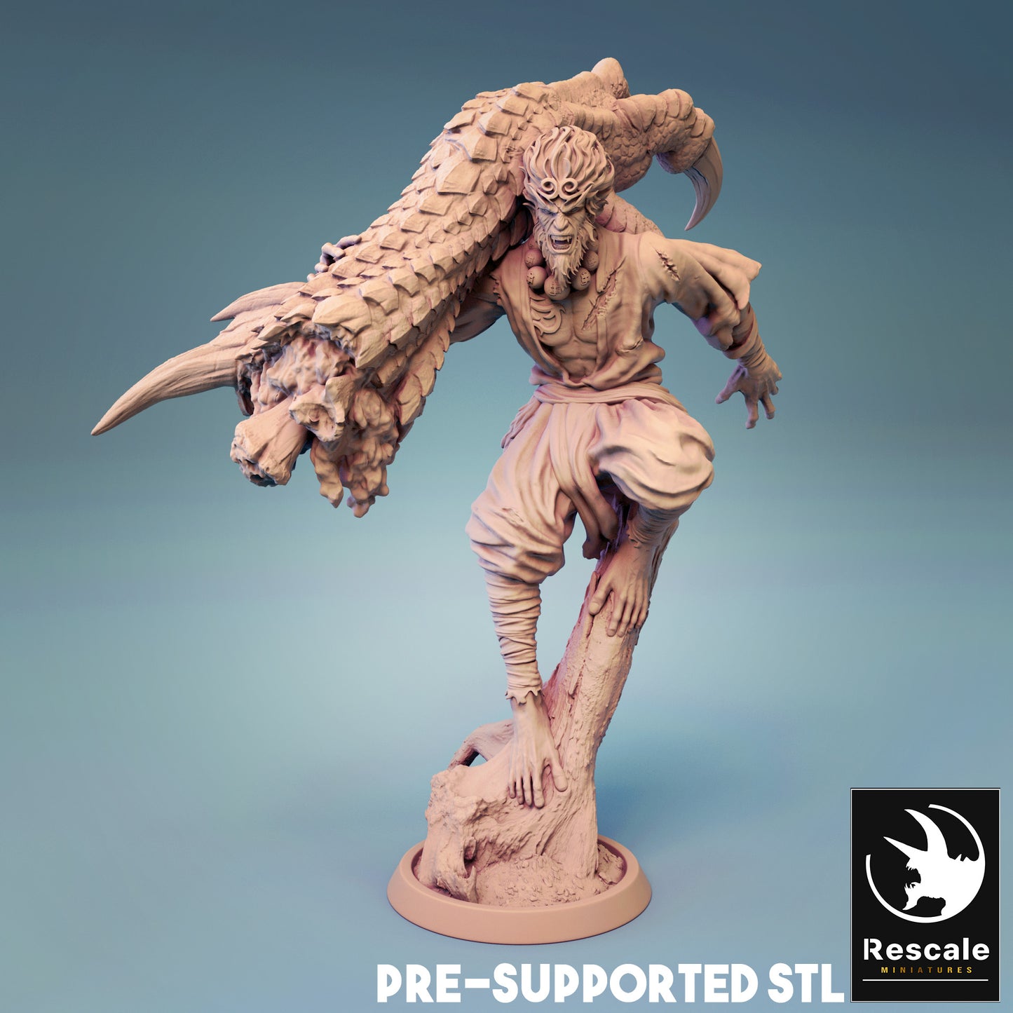 Monkey Warrior - Sun Wukong Dragon slayer